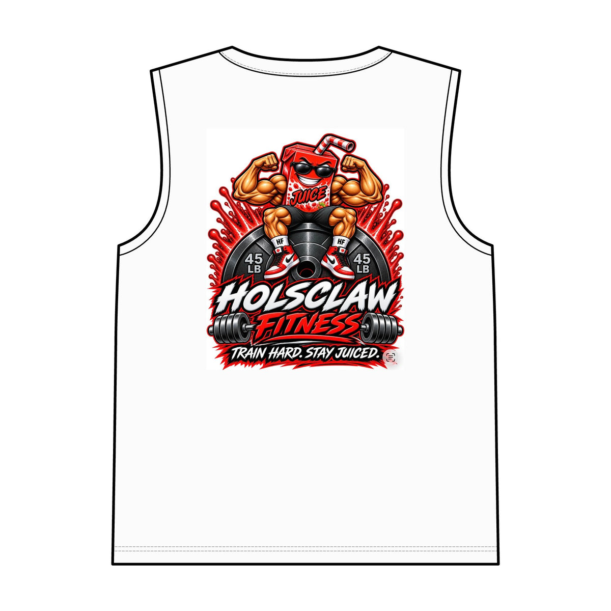 V.I.T. Muscle Tank - Holsclaw Fitness 'Train Hard, Stay Juiced' Gym Tank