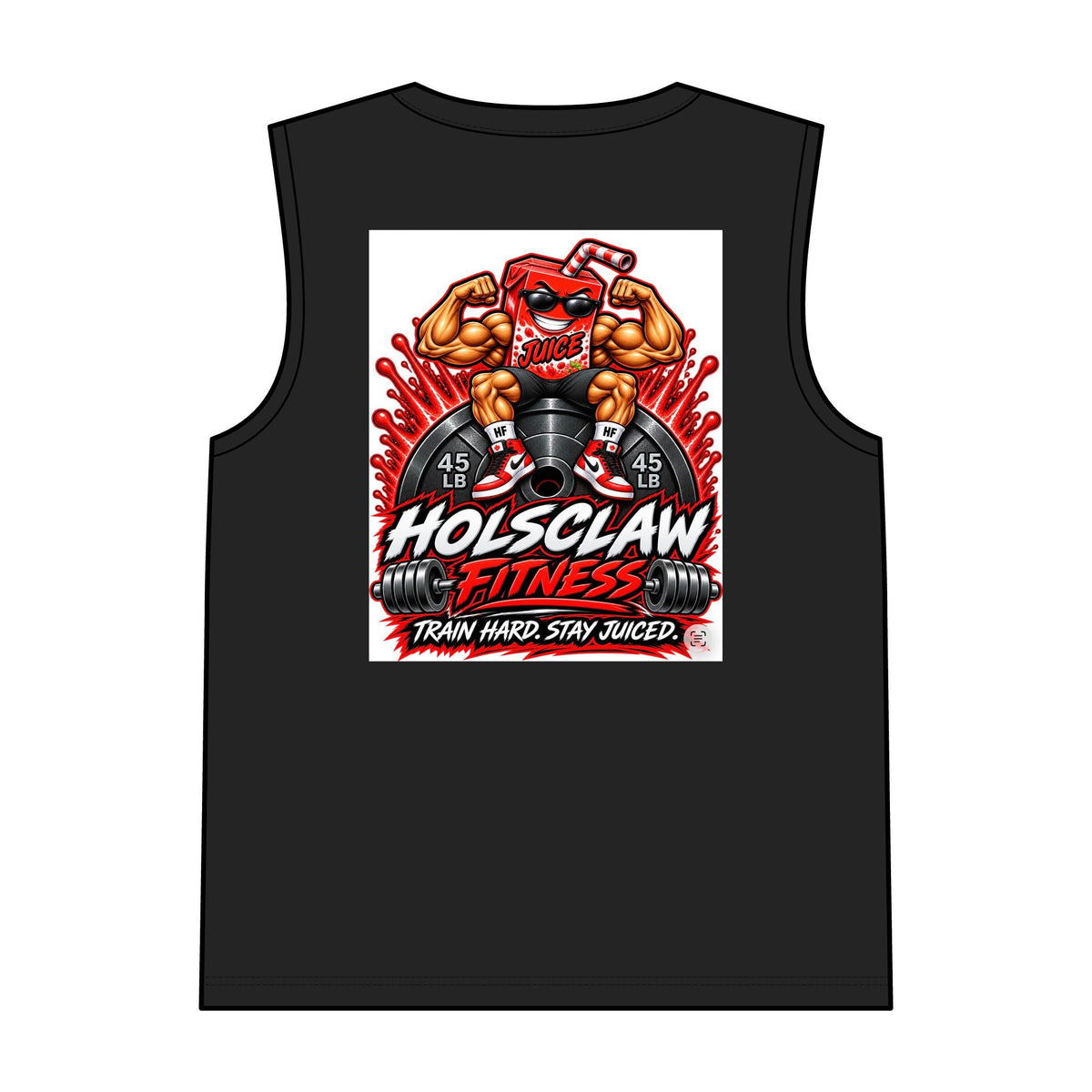 V.I.T. Muscle Tank - Holsclaw Fitness 'Train Hard, Stay Juiced' Gym Tank