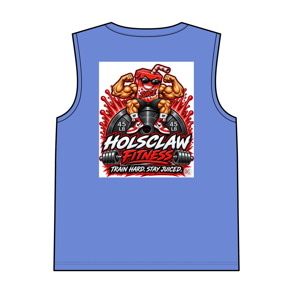 V.I.T. Muscle Tank - Holsclaw Fitness 'Train Hard, Stay Juiced' Gym Tank