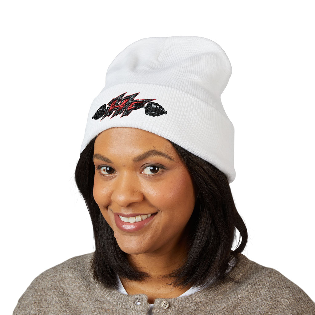 Holsclaw Fitness HF Barbell Embroidered Beanie